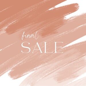 FINAL CLEARANCE SALE!!! MAKE AN OFFER!!!